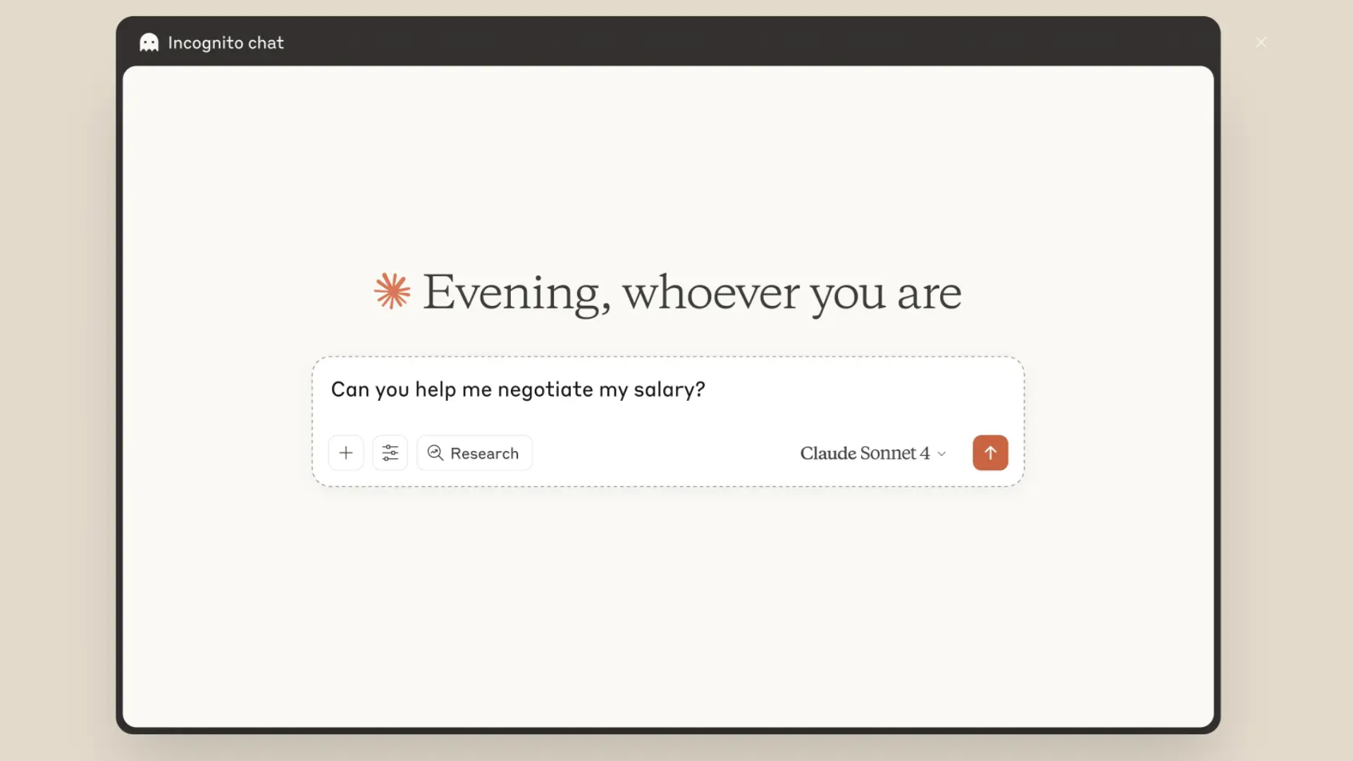 حالت ناشناس کلود