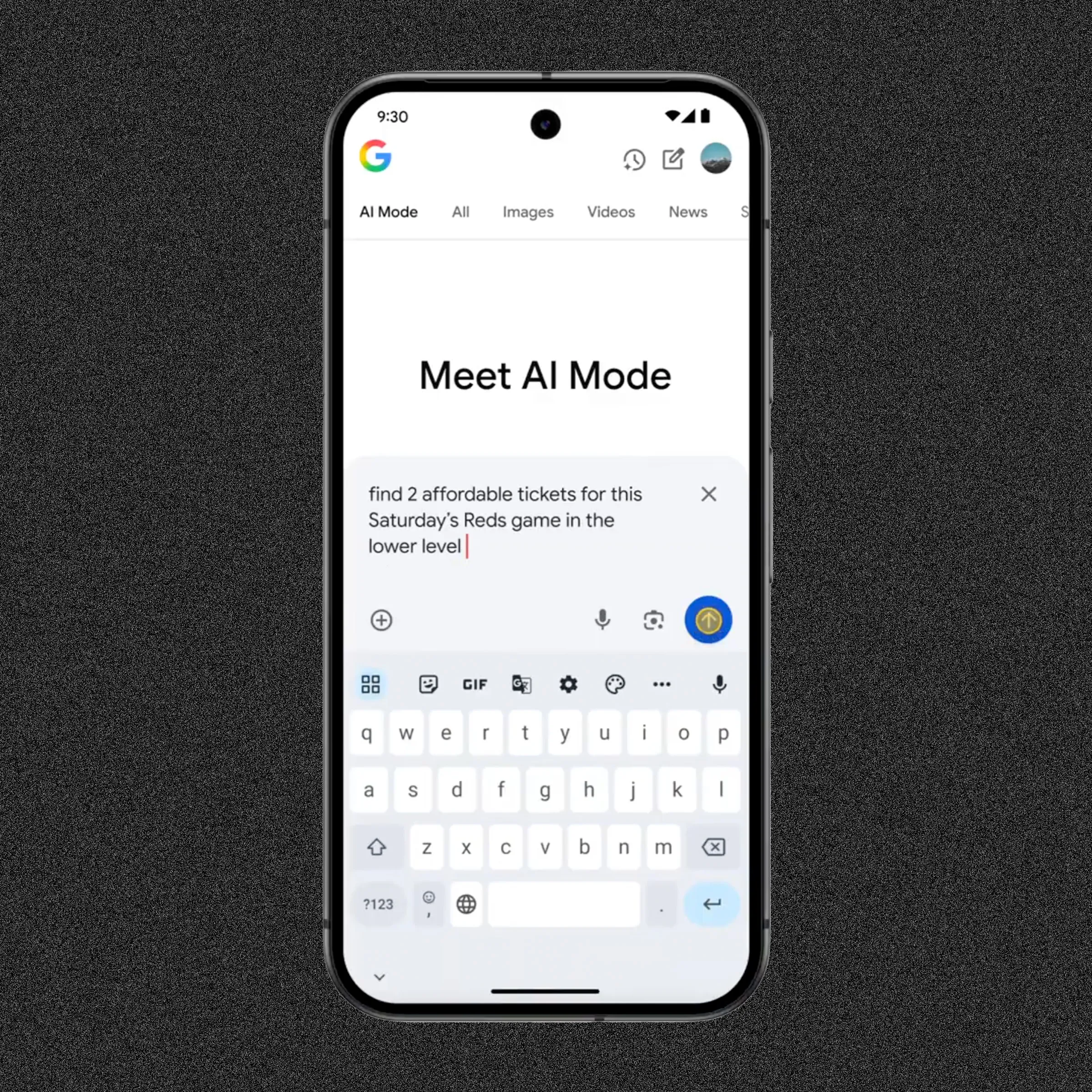 حالت هوش مصنوعی گوگل
