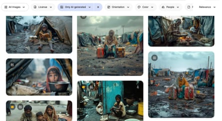 تصاویر تولید شده با هوش مصنوعی