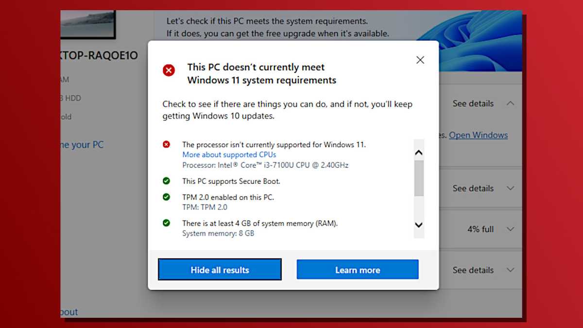 پایان پشتیبانی ویندوز ۱۰
