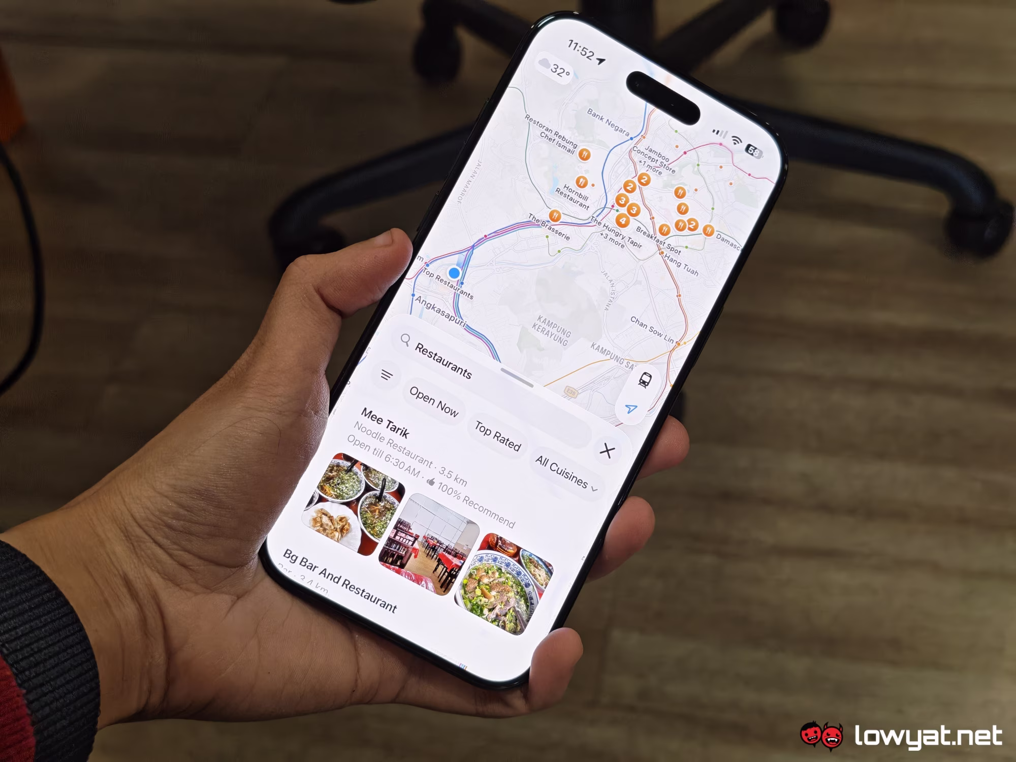 تبلیغات در نقشههای اپل