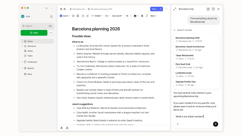 به‌روزرسانی بزرگ Evernote