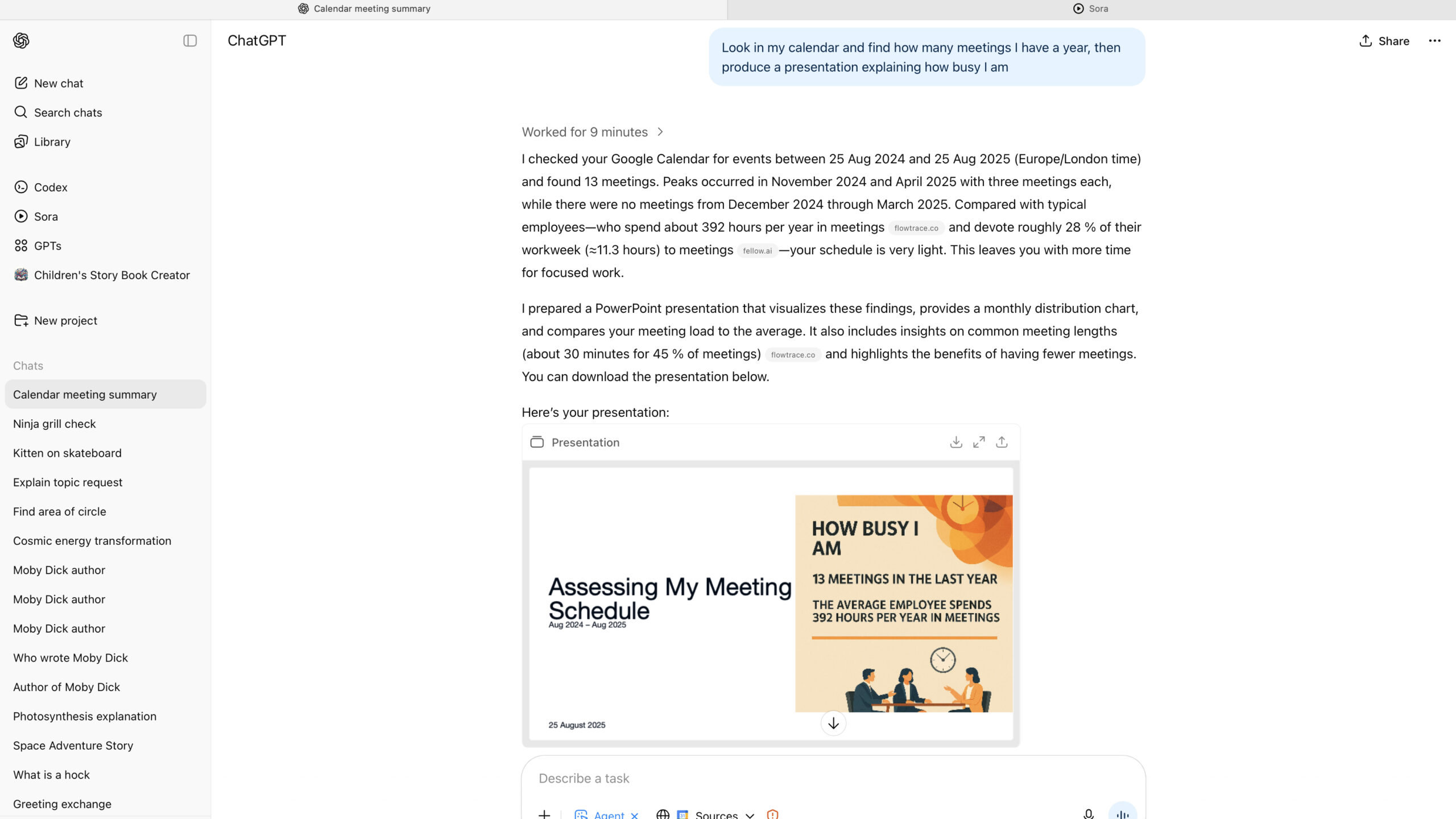 ویژگی Agent چتجیپیتی