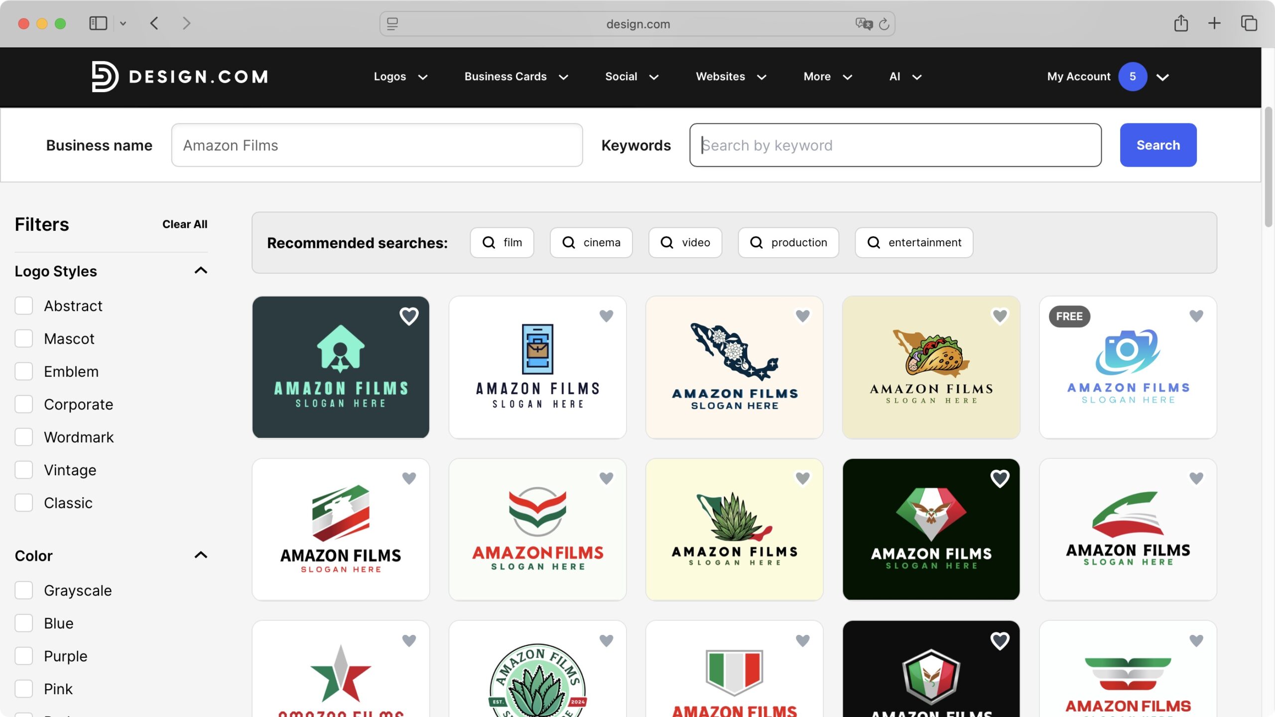 طراحی آنلاین با هوش مصنوعی