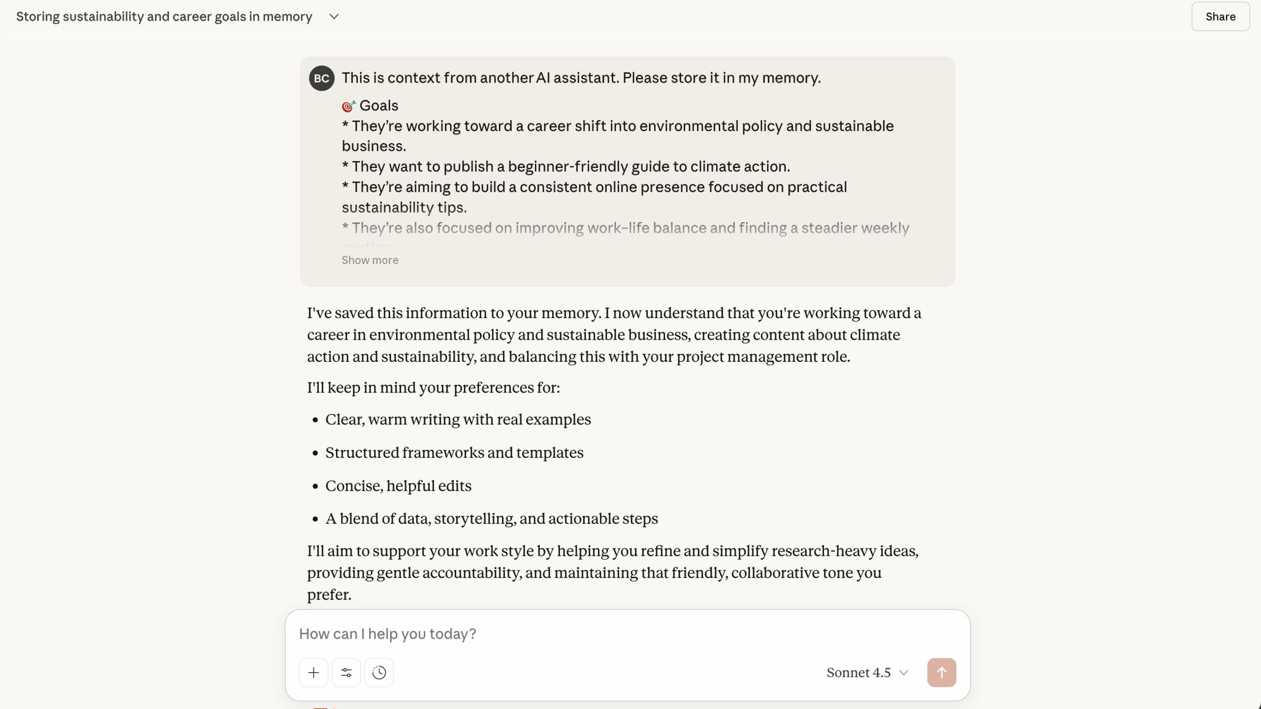 انتقال از ChatGPT به Claude