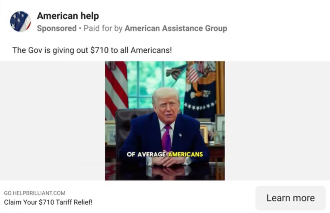 کلاهبرداری در متا