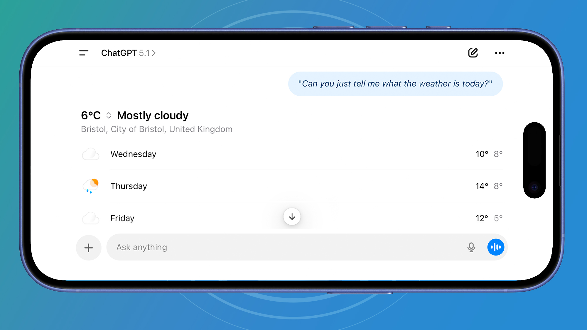 حالت صوتی چتجیپیتی