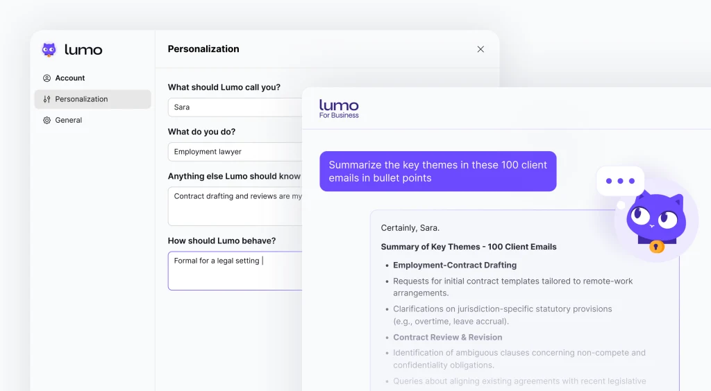 Lumo برای کسبوکار