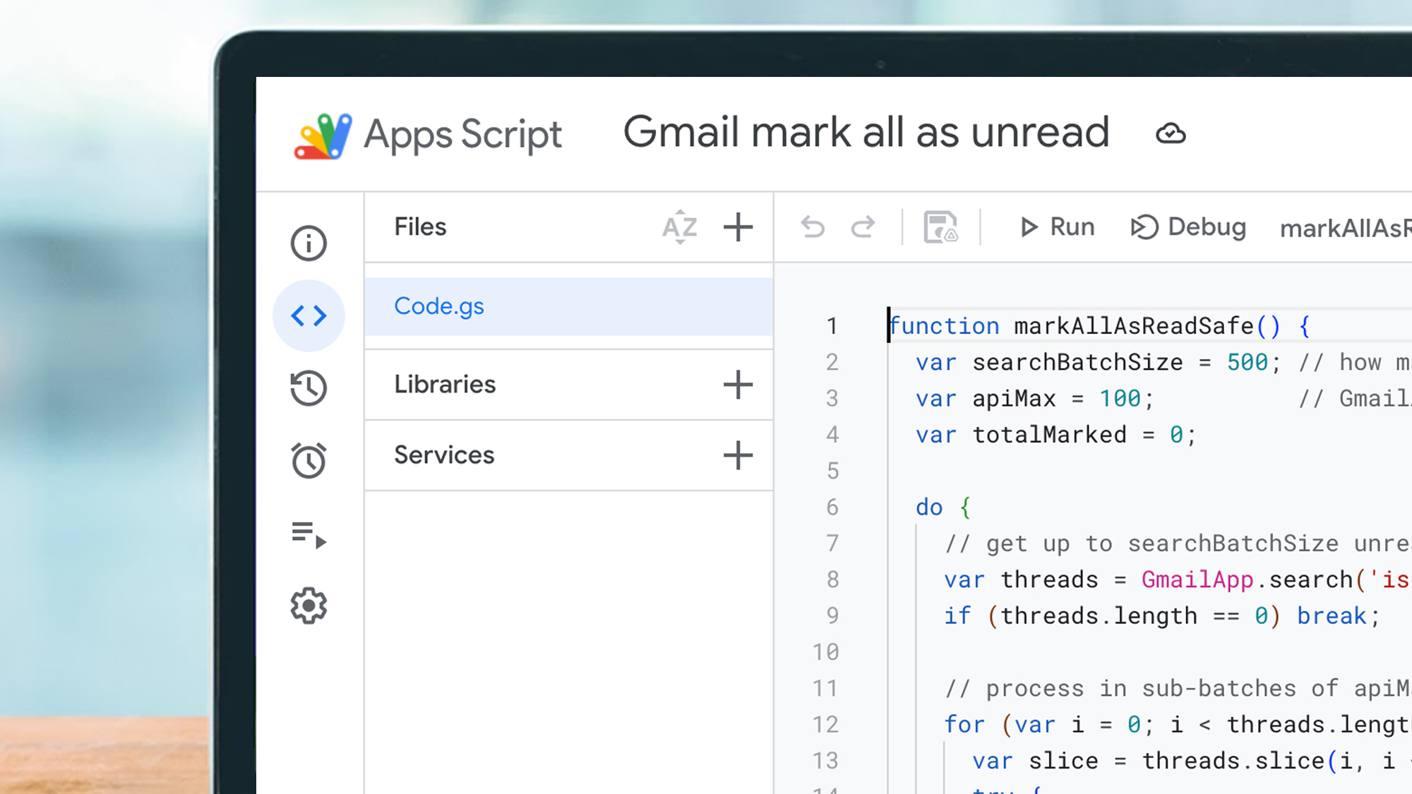 حذف پیامهای نخوانده جیمیل
